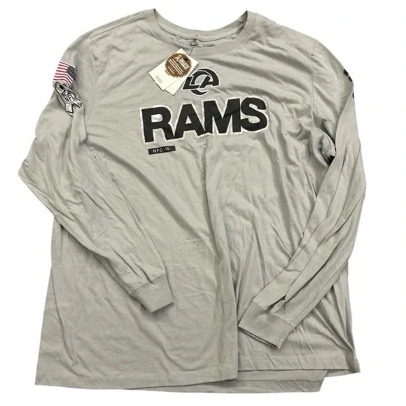New Nike Salute to Service NFL Rams Long Sleeve Small - Picture 1 of 4